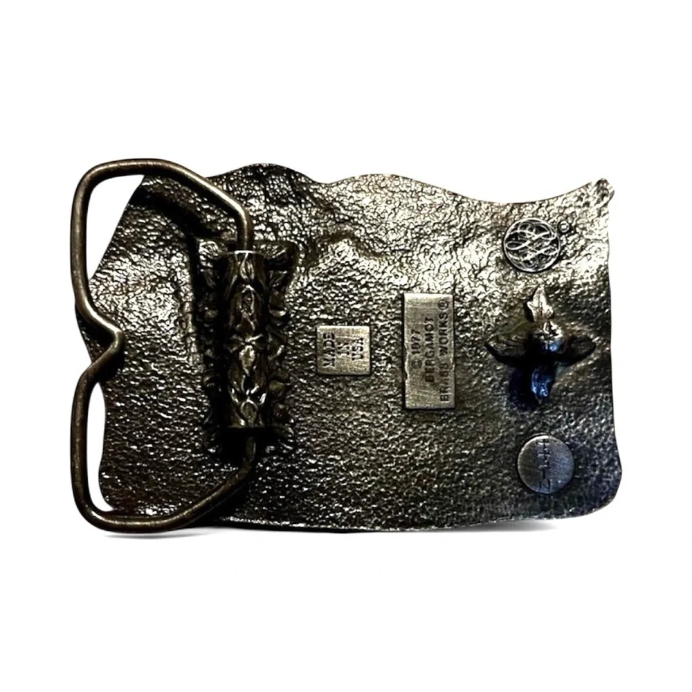 Vintage Bergamot Brass Duck Belt Buckle